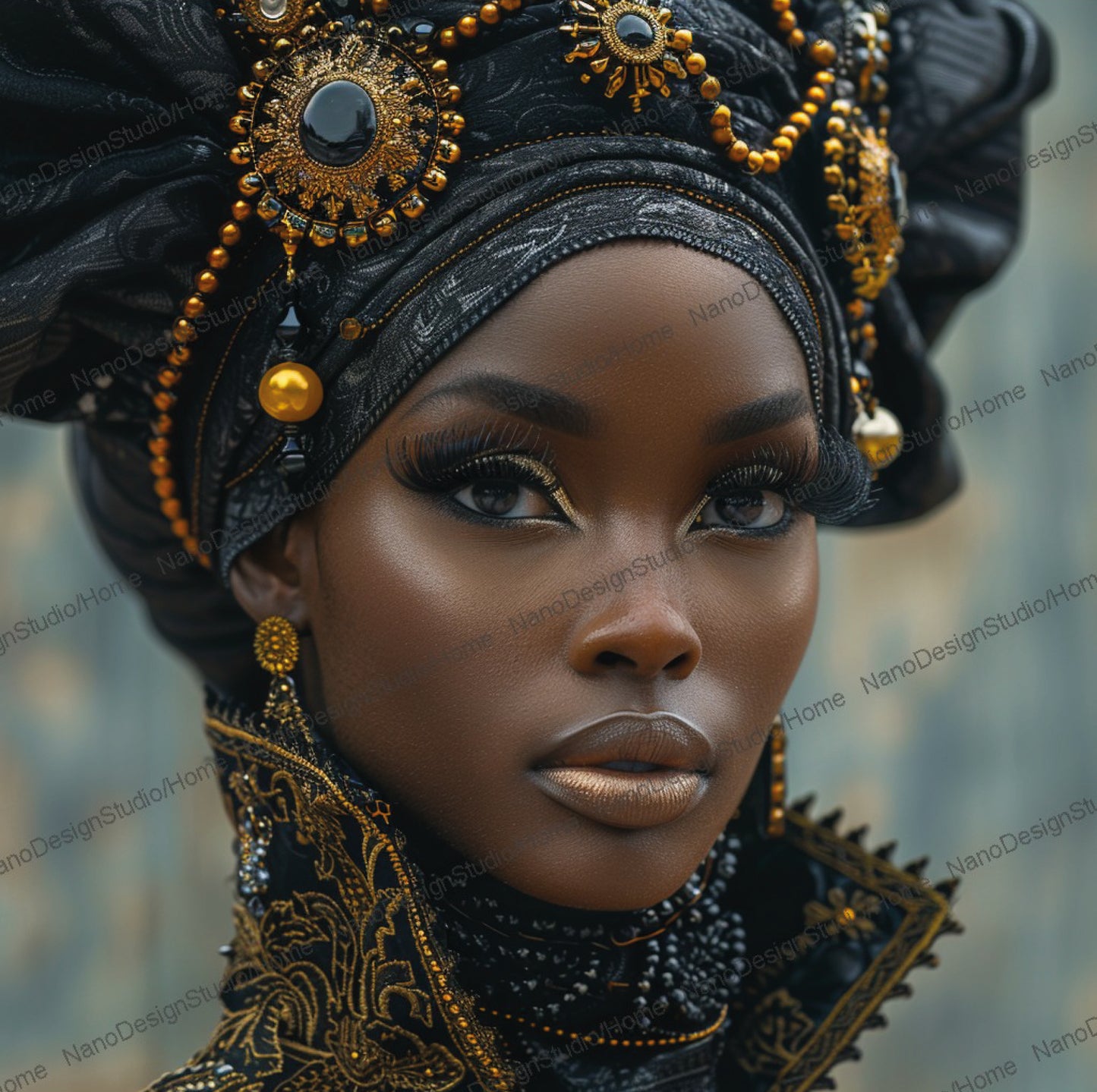 Square Collection 14 : African beauty Patchwork Edition