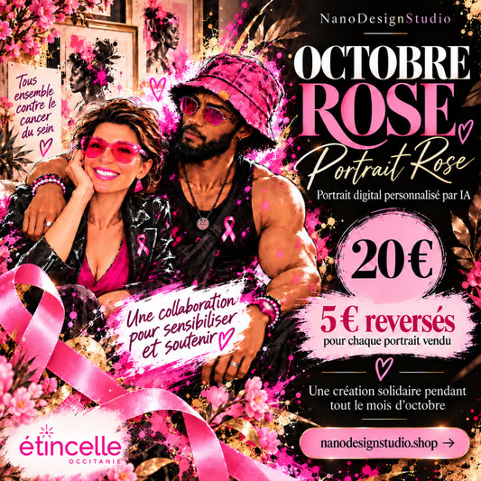 Portrait Rose — Édition Octobre Rose