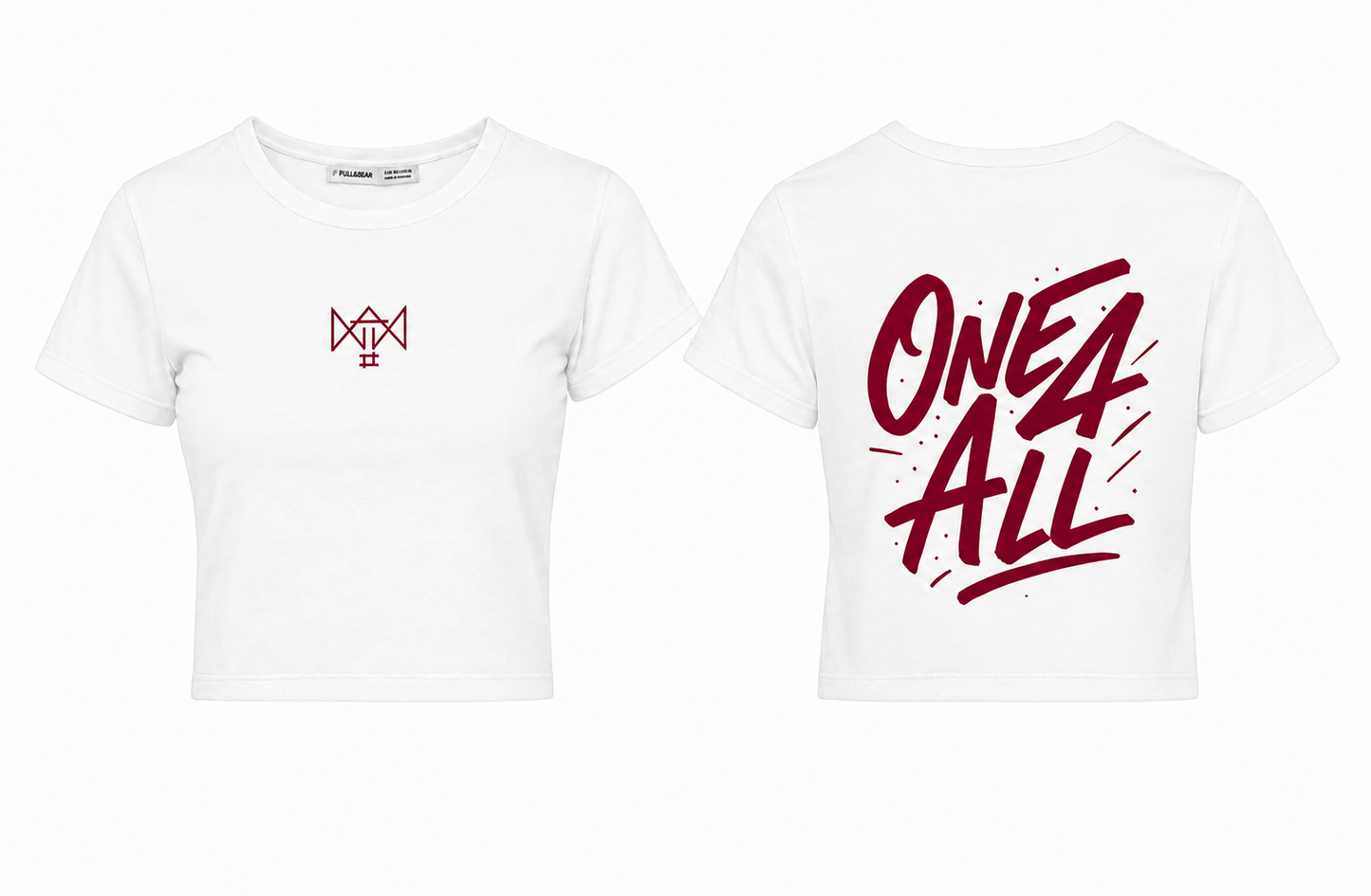 Crop Top NanoDesignStudio Collection ONE 4 ALL