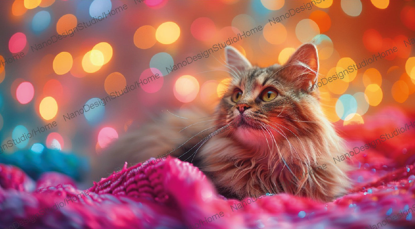 Landscape Collection 15 : Cute Cats – Affiche Murale Chat Mignon