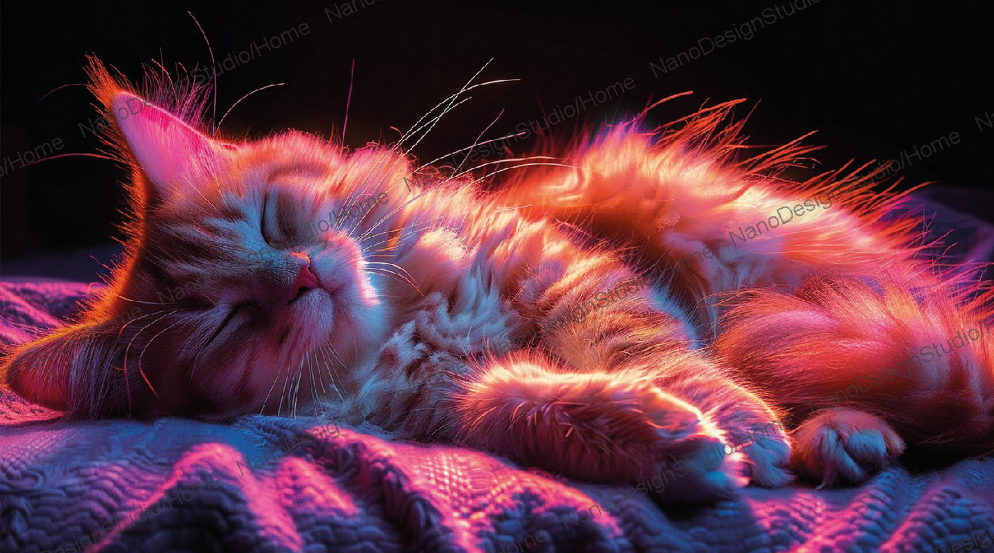 Landscape Collection 15 : Cute Cats – Affiche Murale Chat Mignon