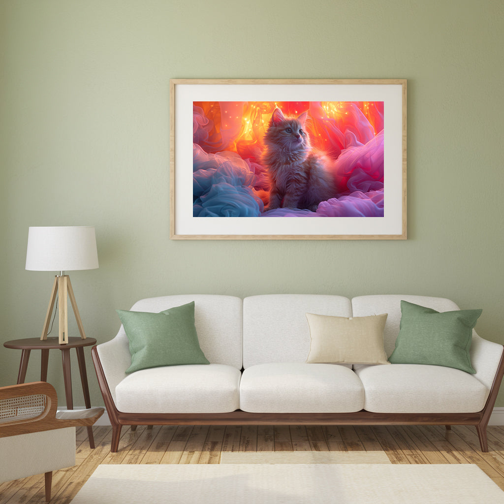 Landscape Collection 15 : Cute Cats – Affiche Murale Chat Mignon