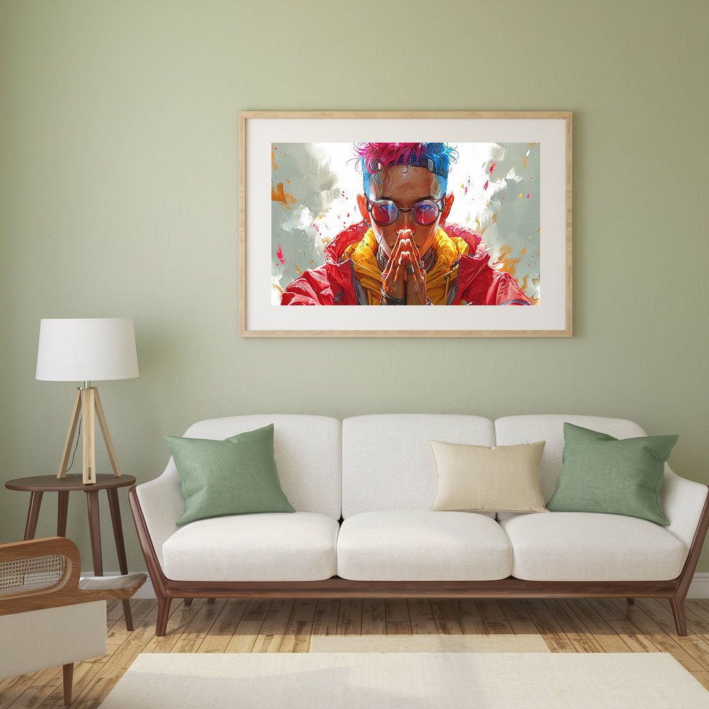 Landscape Collection 18 : CyberPunk Hors-Série – Affiche Murale Personnage Cyberpunk