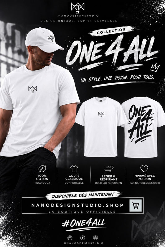 T-shirt NanoDesignStudio Collection ONE 4 ALL